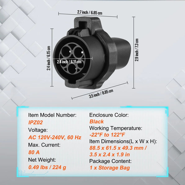 J1772 to NACS Adapter